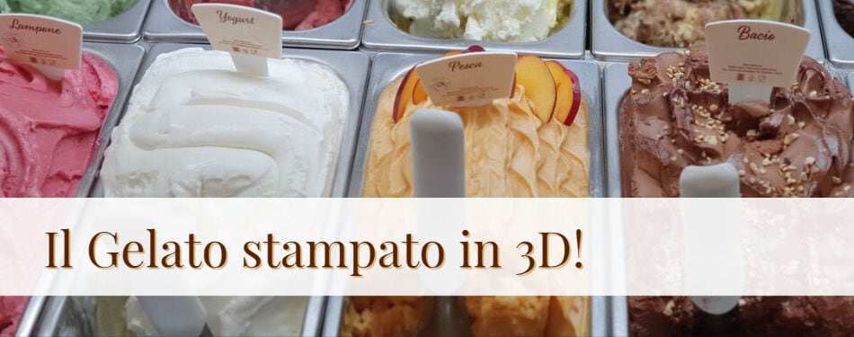 LA STAMPANTE 3D PER IL GELATO!